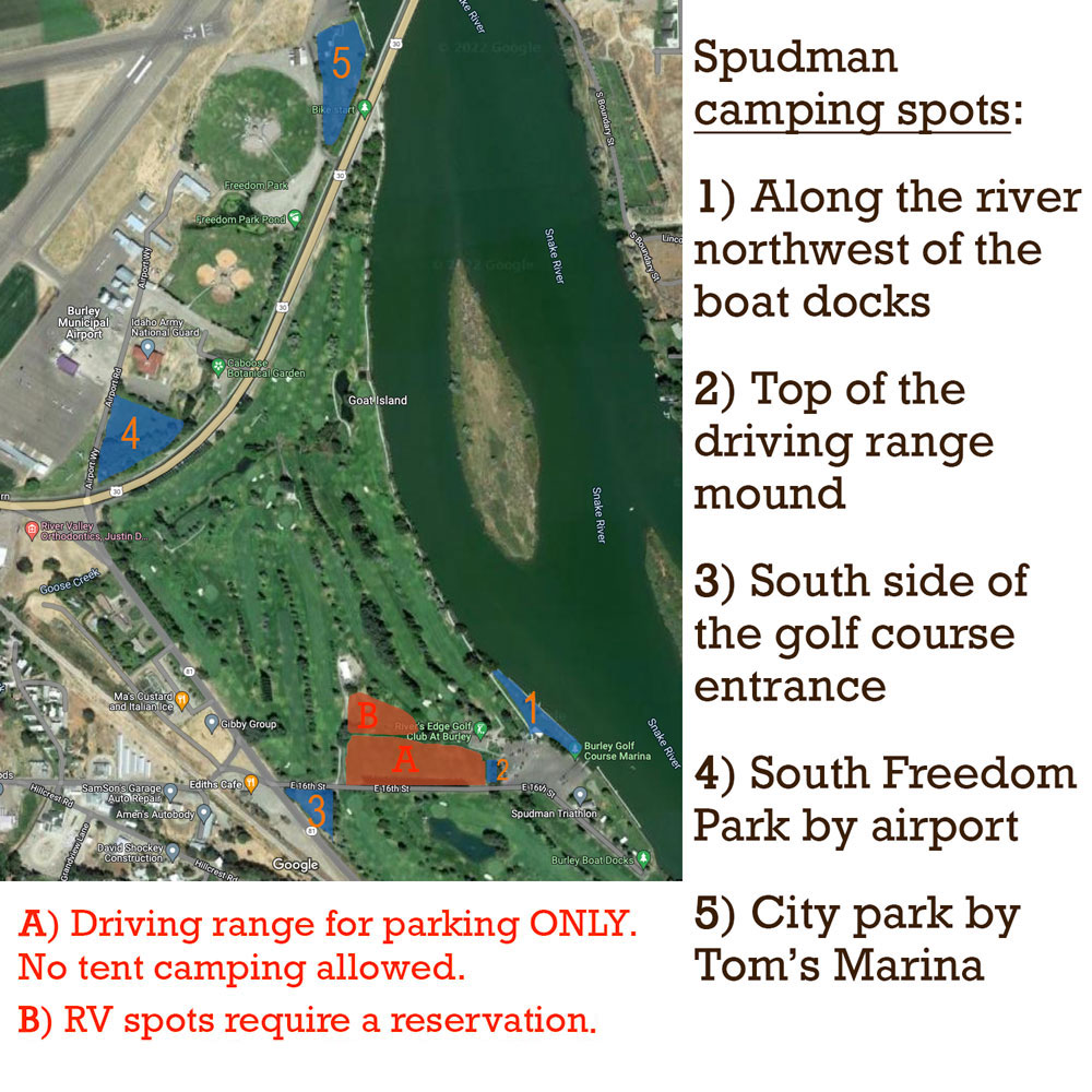 camping map