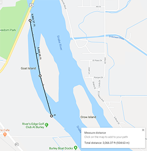 Sprint Swim Course